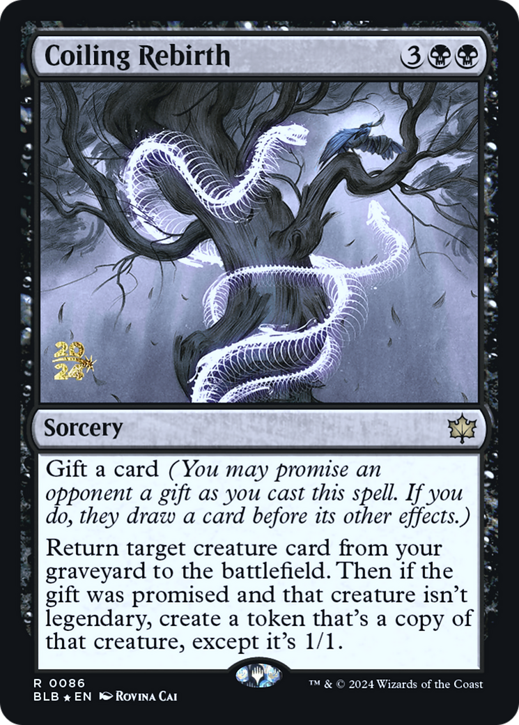 Coiling Rebirth (PRE-86S) - Bloomburrow Promos Foil
