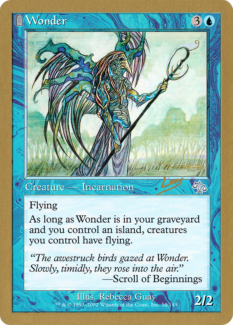 Wonder - 2002 Raphael Levy (JUD) (WCD-RL54) - World Championship Decks 2002