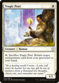 Tragic Poet (DOM-037) - Dominaria Foil