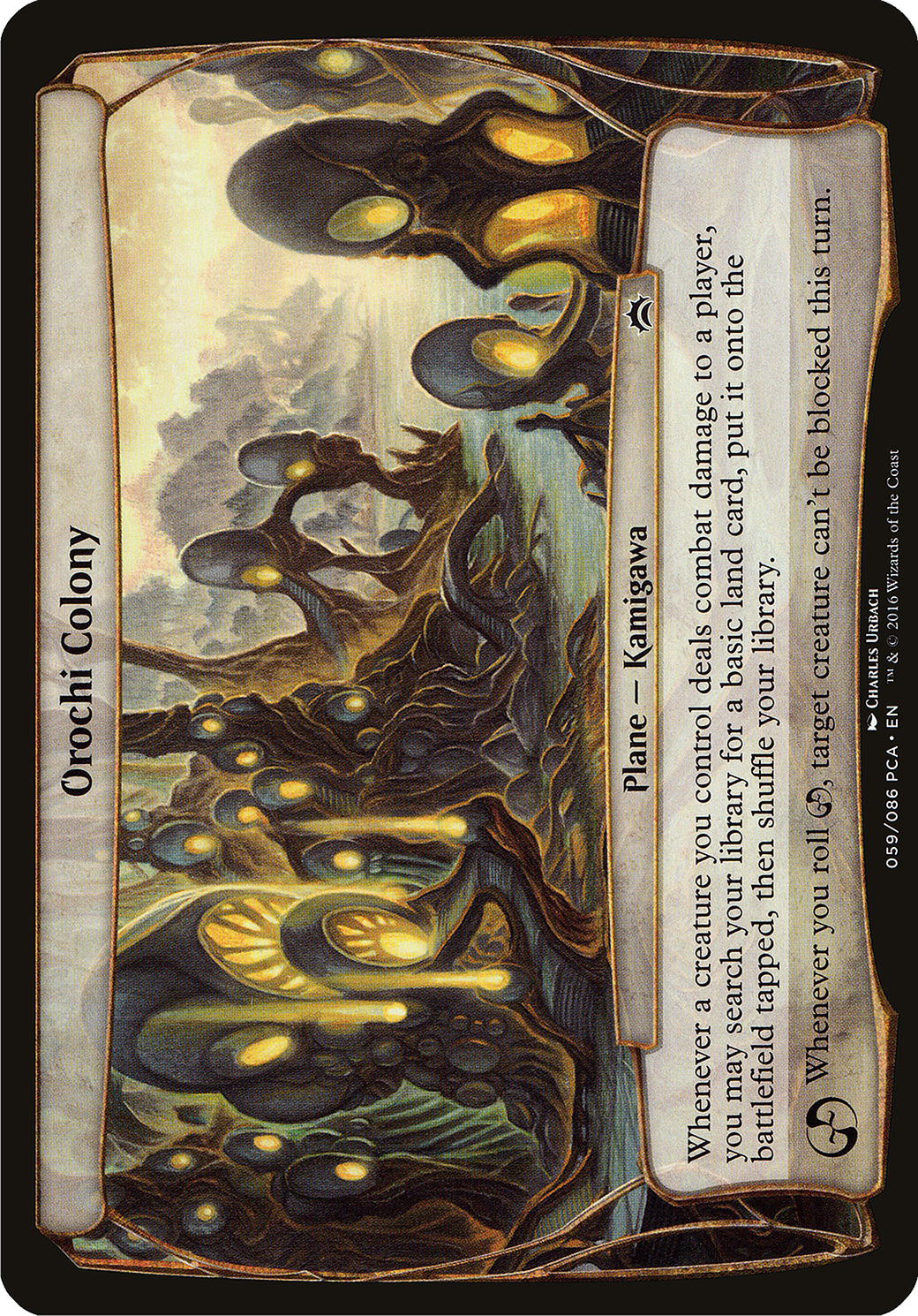 Orochi Colony (Planechase Anthology) (OVER-059) - Planechase Anthology Planes