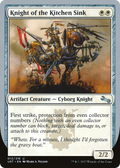 Knight of the Kitchen Sink (B) (UST-012) - Unstable Foil