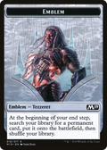Emblem - Tezzeret, Artifice Master (M19-016) - Core Set 2019 Tokens