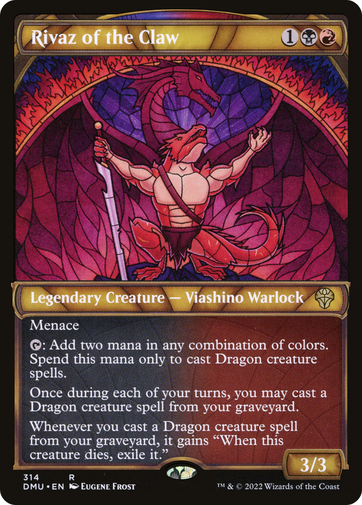 Rivaz of the Claw (Showcase) (DMU-314) - Dominaria United: (Showcase)