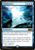 Omniscience (PRE-65S) - Core Set 2019 Promos Foil