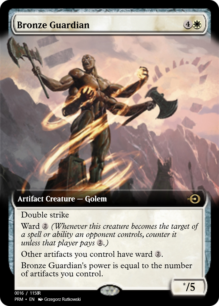 Bronze Guardian (PRM-90004) - Magic Online Promos Foil