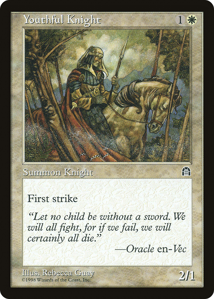 Youthful Knight (STH-025) - Stronghold