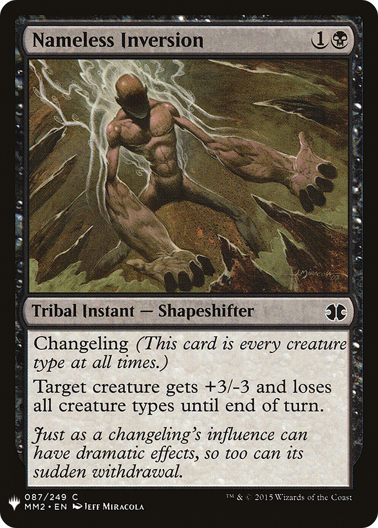 Nameless Inversion (LIST-087) - The List