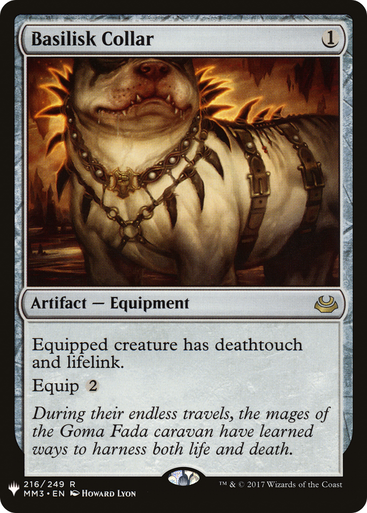 Basilisk Collar (MM3) (LIST-MM3-216) - The List