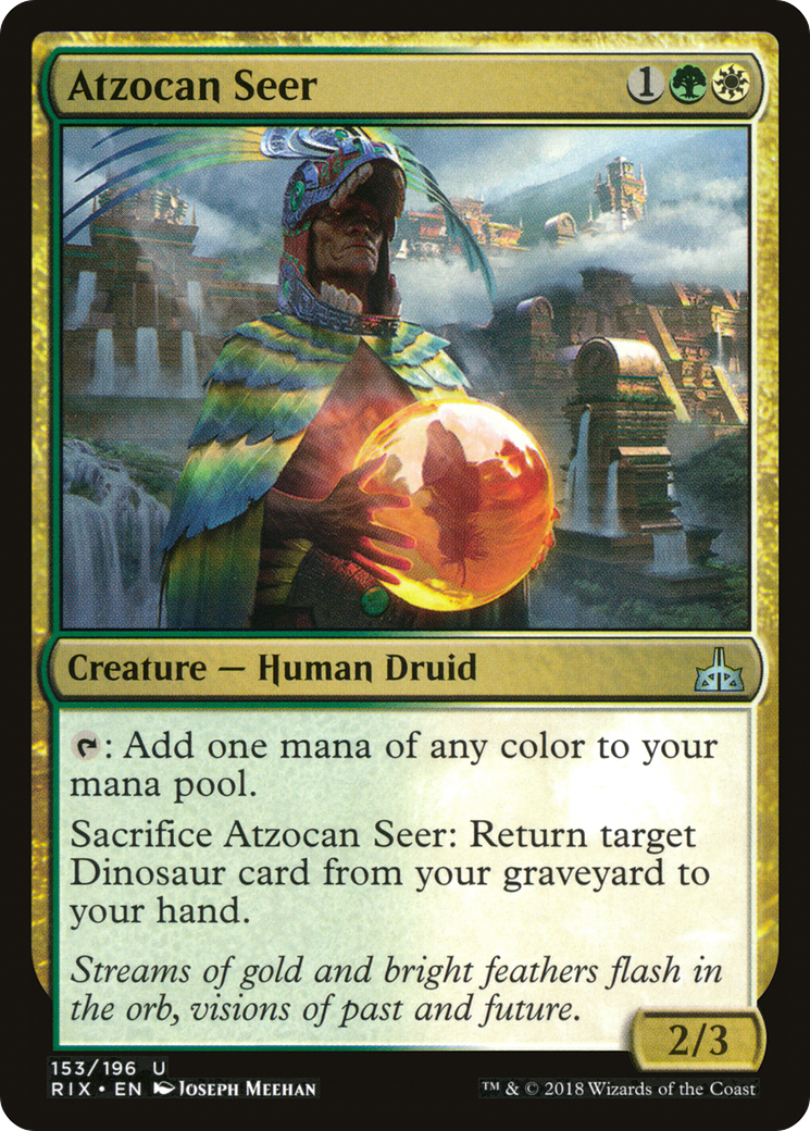 Atzocan Seer (RIX-153) - Rivals of Ixalan