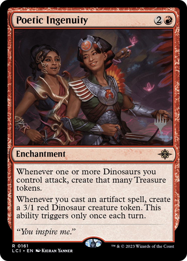 Poetic Ingenuity (PPLCI-161P) - The Lost Caverns of Ixalan Promos
