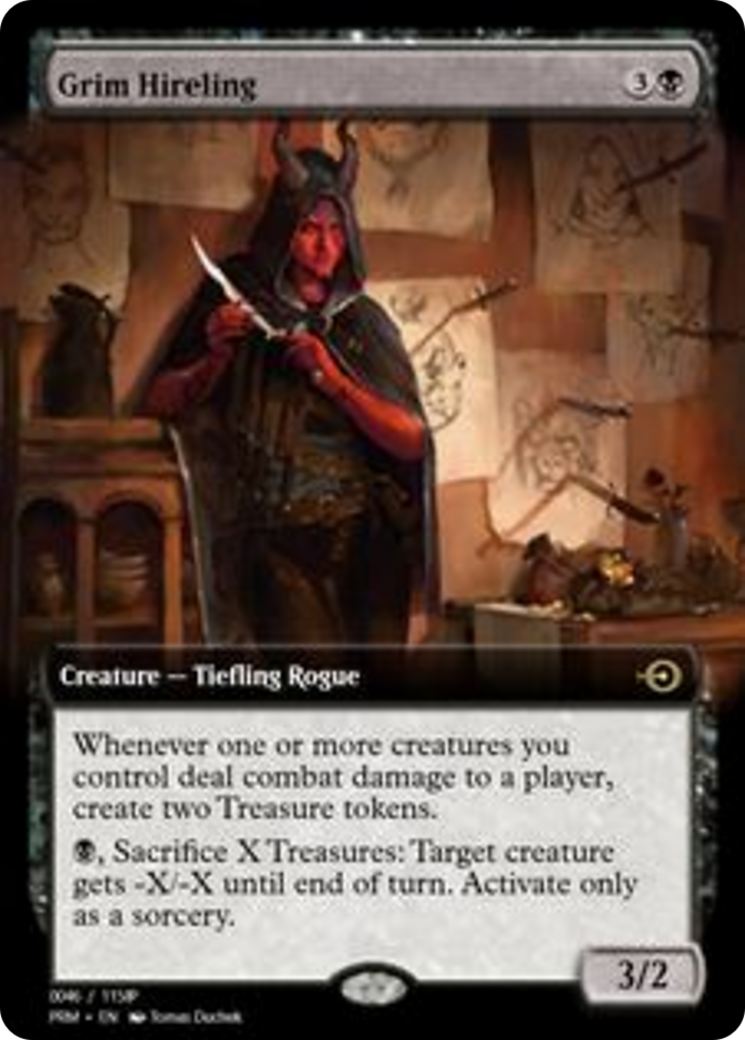 Grim Hireling (PRM-92708) - Magic Online Promos