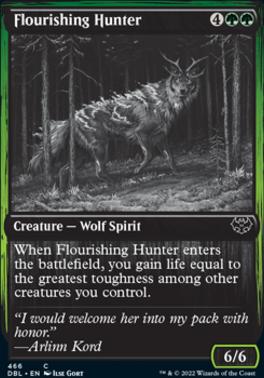Flourishing Hunter (DBL-466) - Innistrad: Double Feature