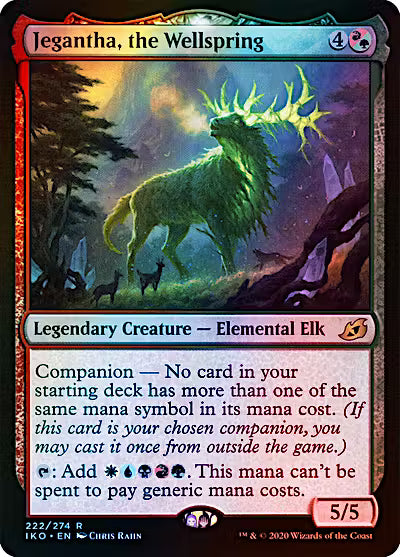 Jegantha, the Wellspring (IKO-222) - Ikoria: Lair of Behemoths: (companion) Foil