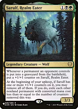 Sarulf, Realm Eater (LIST-KHM-228) - The List