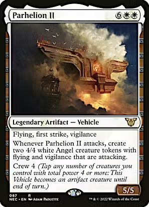 Parhelion II (NEC-087) - Neon Dynasty Commander