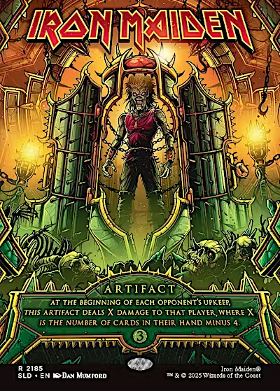 Iron Maiden (2185) (No Foil) (SLD-2185) - Secret Lair Drop Series