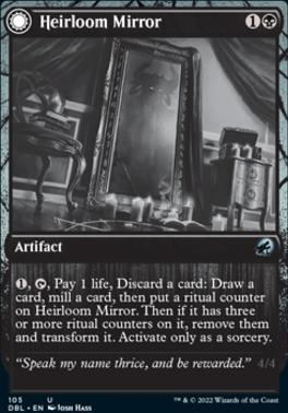 Heirloom Mirror (DBL-105) - Innistrad: Double Feature: (Double Faced Transform)