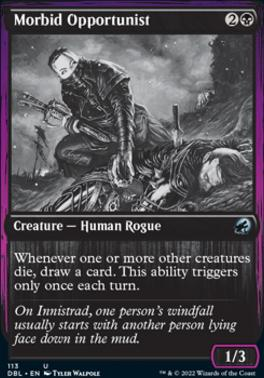 Morbid Opportunist (DBL-113) - Innistrad: Double Feature
