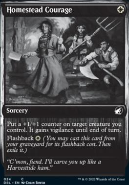 Homestead Courage (DBL-024) - Innistrad: Double Feature