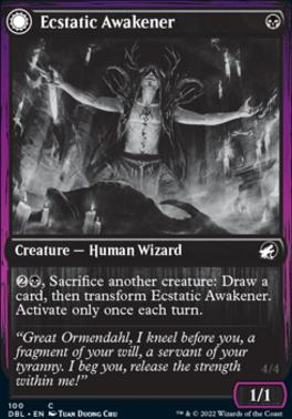 Ecstatic Awakener (DBL-100) - Innistrad: Double Feature: (Double Faced Transform)