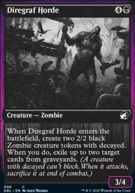 Diregraf Horde (DBL-096) - Innistrad: Double Feature