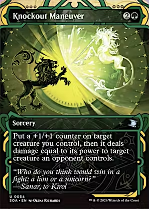 Knockout Maneuver (SOA-054) - Secrets of Strixhaven: Mystical Archive