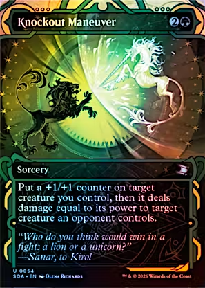 Knockout Maneuver (SOA-054) - Secrets of Strixhaven: Mystical Archive Foil