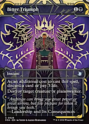 Bitter Triumph (SOA-026) - Secrets of Strixhaven: Mystical Archive