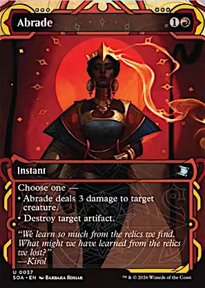 Abrade (SOA-037) - Secrets of Strixhaven: Mystical Archive
