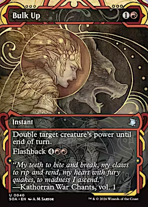 Bulk Up (SOA-040) - Secrets of Strixhaven: Mystical Archive