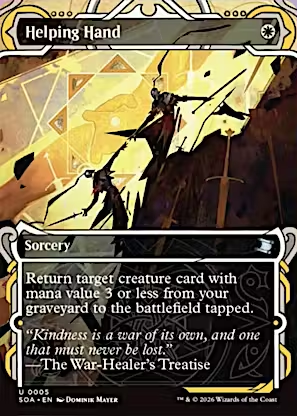 Helping Hand (SOA-005) - Secrets of Strixhaven: Mystical Archive
