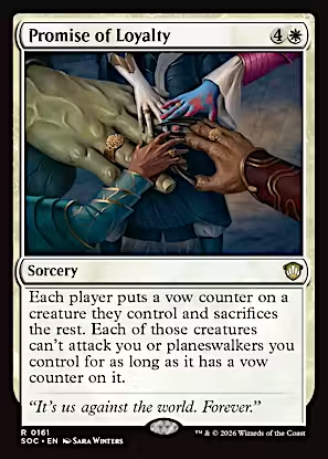 Promise of Loyalty (SOC-161) - Commander: Secrets of Strixhaven
