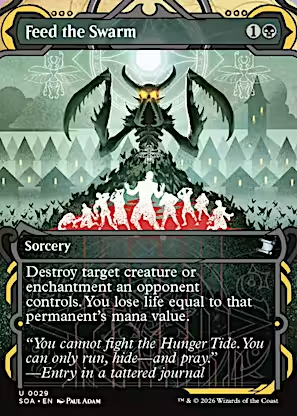 Feed the Swarm (SOA-029) - Secrets of Strixhaven: Mystical Archive Foil