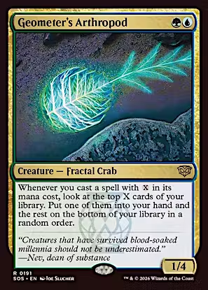 Geometer's Arthropod (SOS-191) - Secrets of Strixhaven