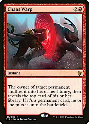 Chaos Warp (C17) (LIST-C17-131) - The List