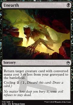 Unearth (A25-113) - Masters 25