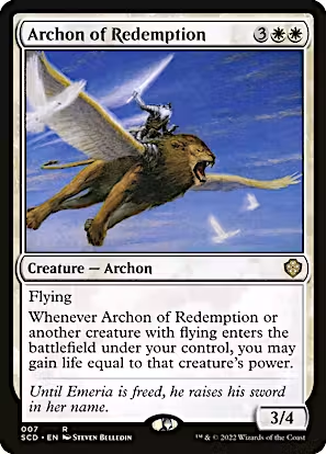 Archon of Redemption (SCD-007) - Starter Commander Decks
