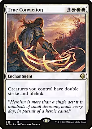 True Conviction (SCD-038) - Starter Commander Decks