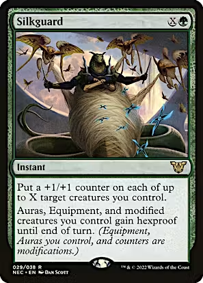 Silkguard (NEC-029) - Neon Dynasty Commander