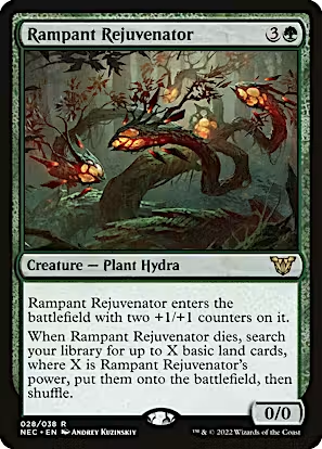 Rampant Rejuvenator (NEC-028) - Neon Dynasty Commander