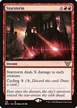 Starstorm (NEC-110) - Neon Dynasty Commander