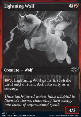 Lightning Wolf (DBL-435) - Innistrad: Double Feature