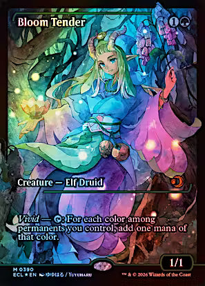 Bloom Tender (0390) (Showcase) (ECL-390) - Lorwyn Eclipsed Foil