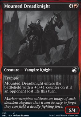 Mounted Dreadknight (DBL-150) - Innistrad: Double Feature