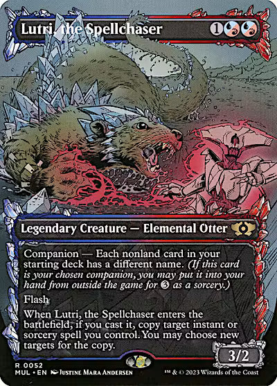 Lutri, the Spellchaser (MUL-052) - Multiverse Legends: (Showcase) (Borderless)