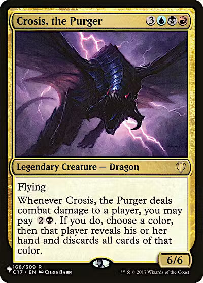 Crosis, the Purger (LIST-C17-168) - The List