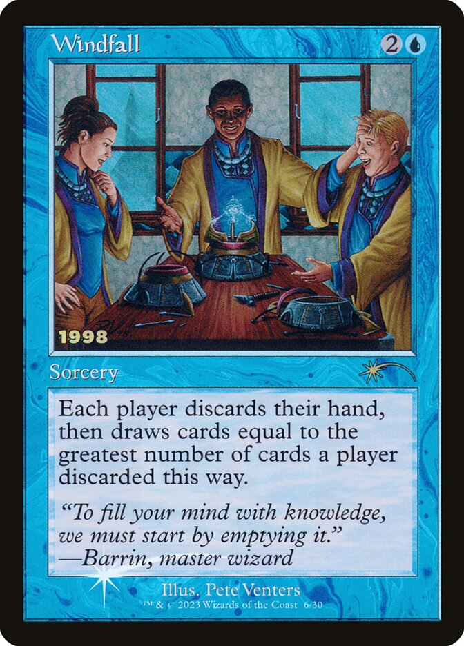 Windfall (30A-P-006) - 30th Anniversary Play Promos Foil