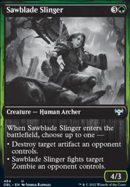 Sawblade Slinger (DBL-484) - Innistrad: Double Feature