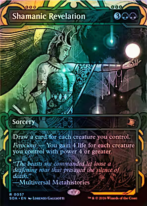 Shamanic Revelation (SOA-057) - Secrets of Strixhaven: Mystical Archive Foil