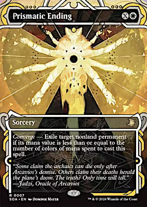 Prismatic Ending (SOA-007) - Secrets of Strixhaven: Mystical Archive